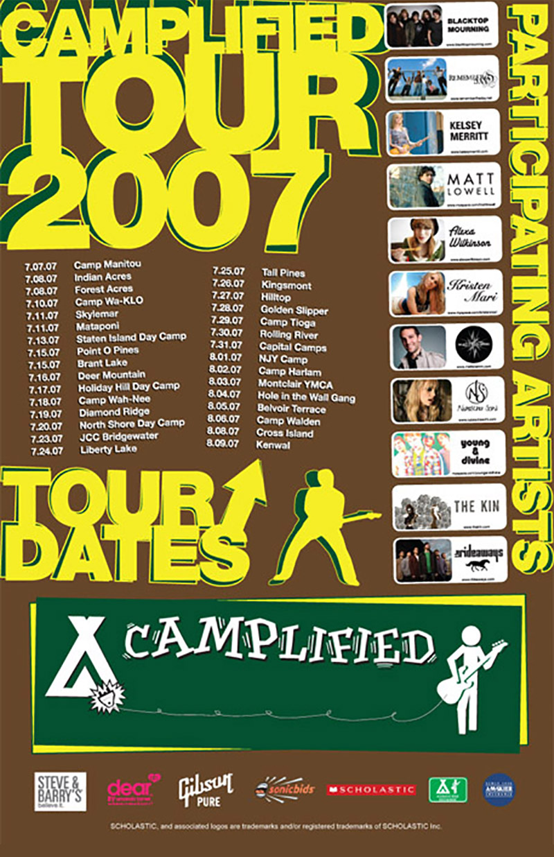 Camplified Poster Design 2007