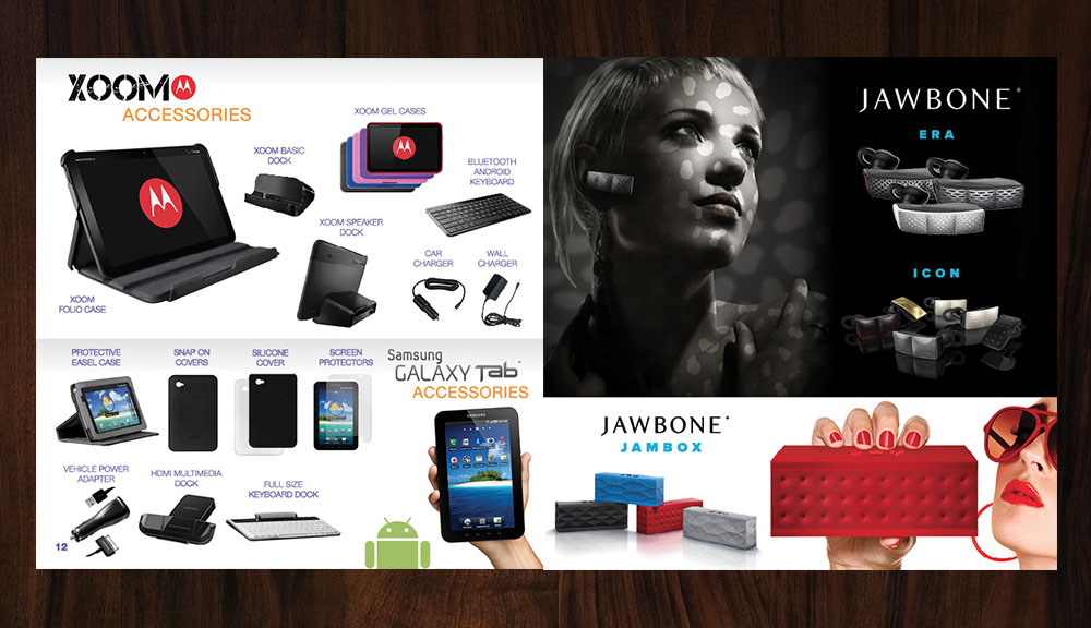 Mobileistic Catalog Page Design
