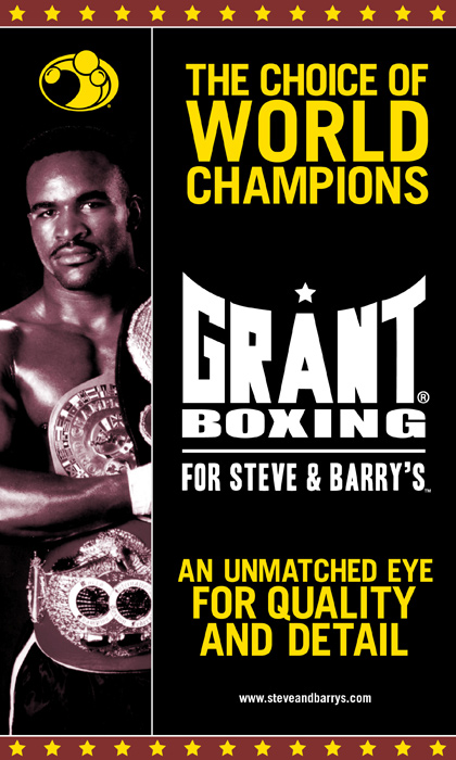 Evander Holyfield Grant Boxing Poster Design